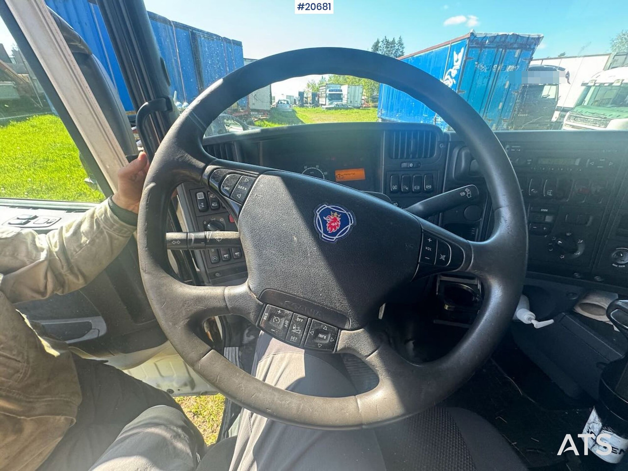 Xe chở container/ Xe tải hoán đổi thân Scania R420: hình 18