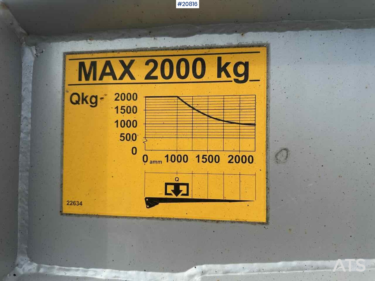 Xe tải hộp Scania R480 3 akslet conatinerbil m/ lift: hình 35