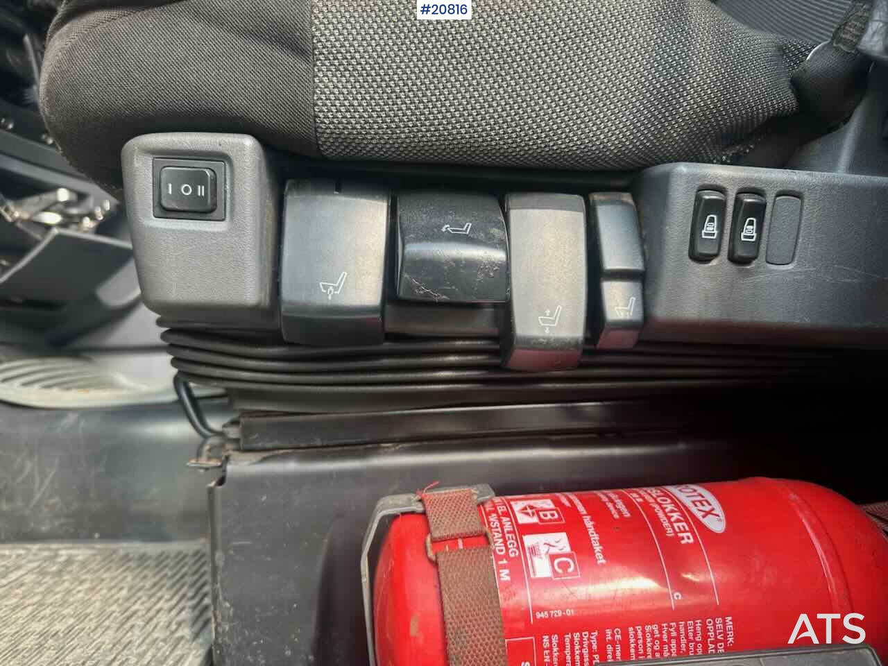 Xe tải hộp Scania R480 3 akslet conatinerbil m/ lift: hình 23