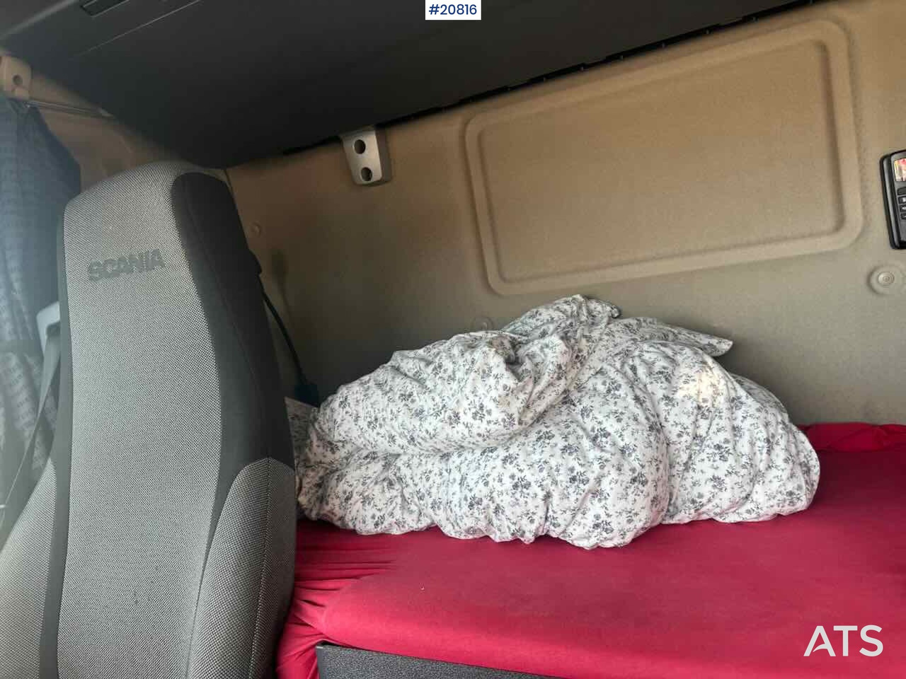 Xe tải hộp Scania R480 3 akslet conatinerbil m/ lift: hình 14