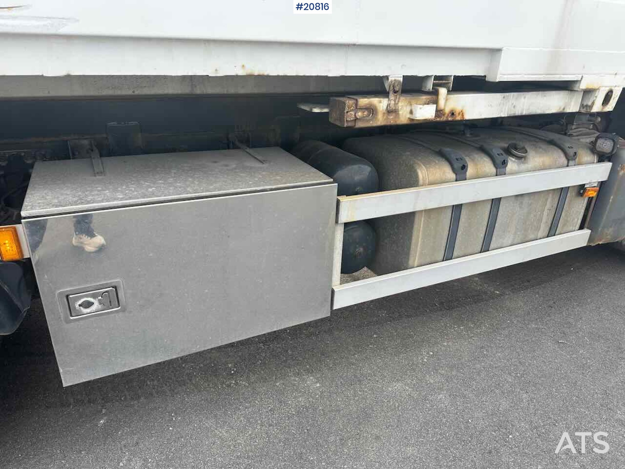 Xe tải hộp Scania R480 3 akslet conatinerbil m/ lift: hình 36