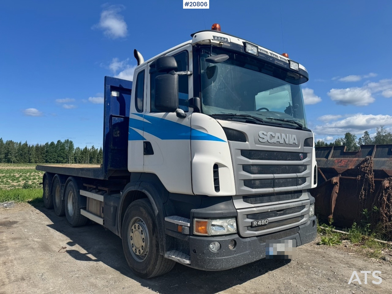 Scania R480 - Xe tải nâng móc: hình 1 Scania R480 - Xe tải nâng móc: hình 1