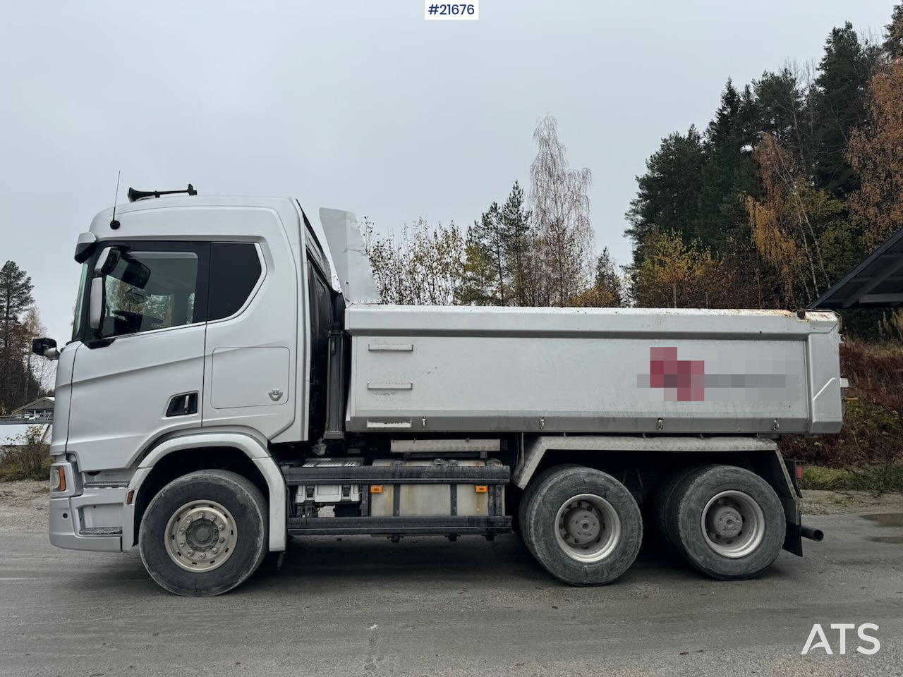 Scania R580 6x4 Brøyterigget Tippbil - Xe ben: hình 4 Scania R580 6x4 Brøyterigget Tippbil - Xe ben: hình 4