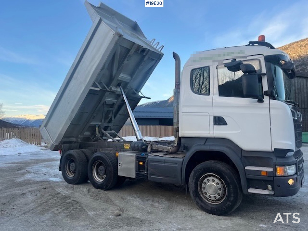 Scania R580 - Xe ben: hình 1 Scania R580 - Xe ben: hình 1