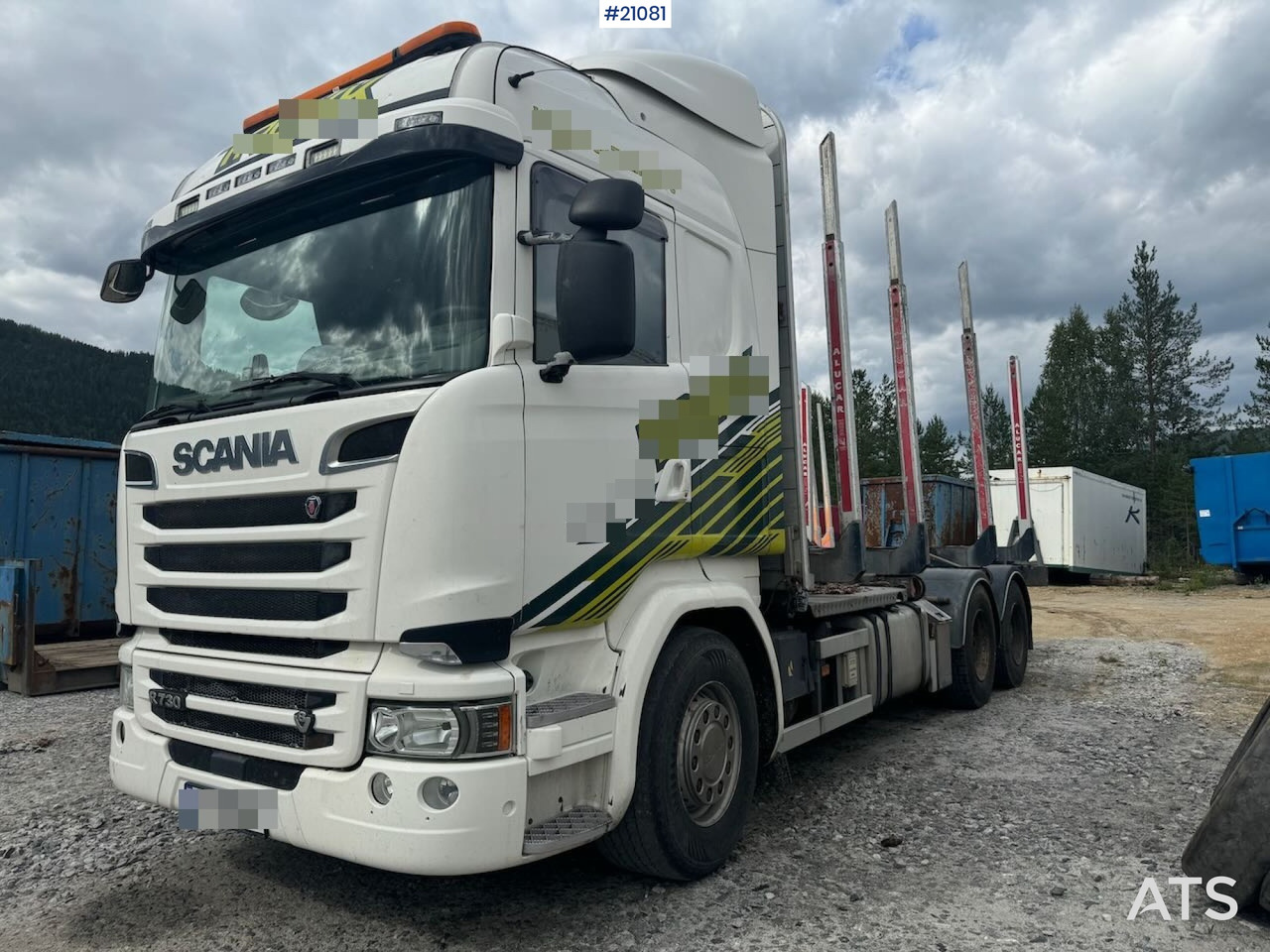 Scania R730 - Xe chở gỗ: hình 1 Scania R730 - Xe chở gỗ: hình 1
