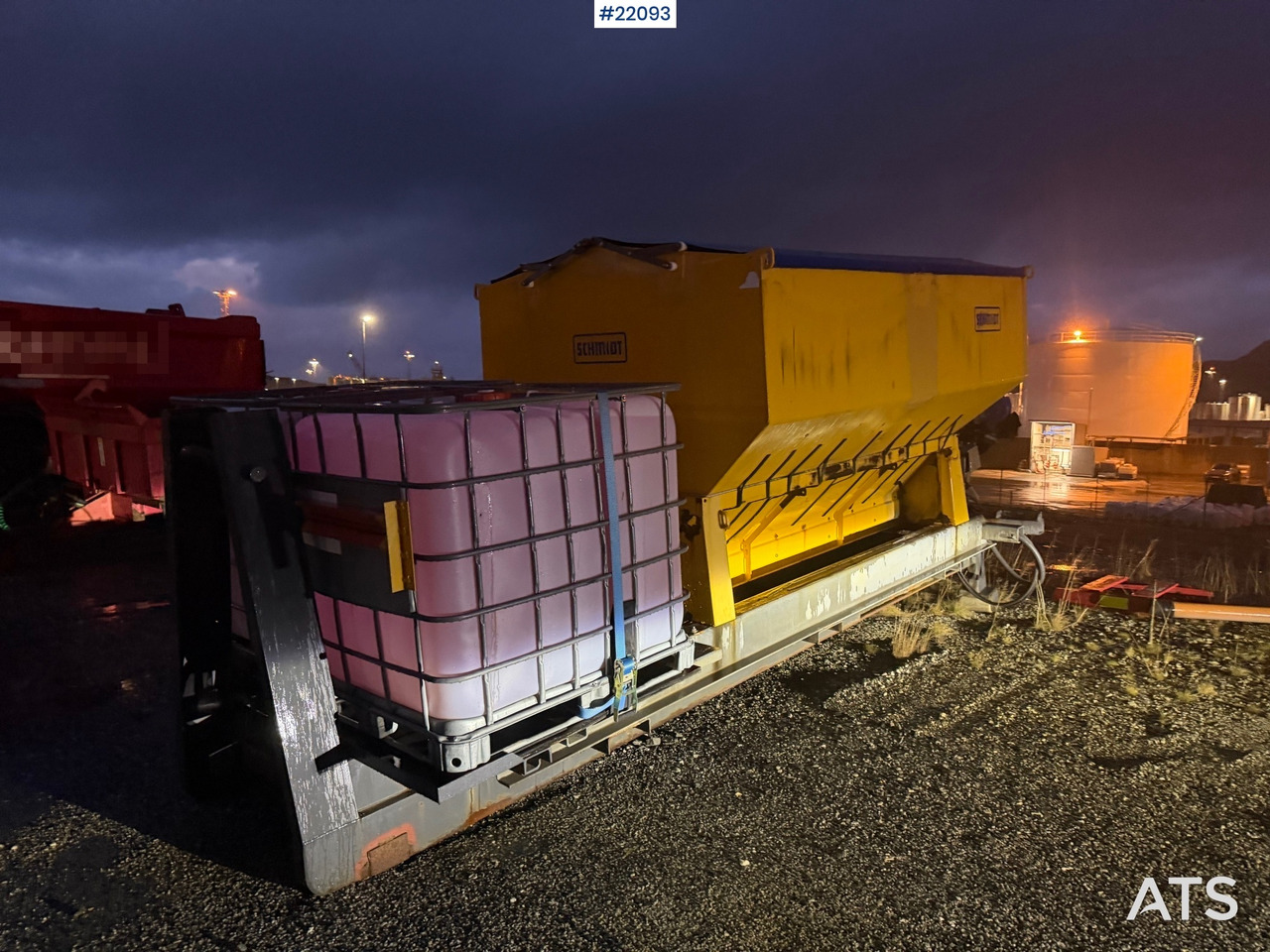 Schmidt Stratos B70C-30 salt/sand strøer m/ krokramme - Máy dàn trải cát/ Muối: hình 5 Schmidt Stratos B70C-30 salt/sand strøer m/ krokramme - Máy dàn trải cát/ Muối: hình 5