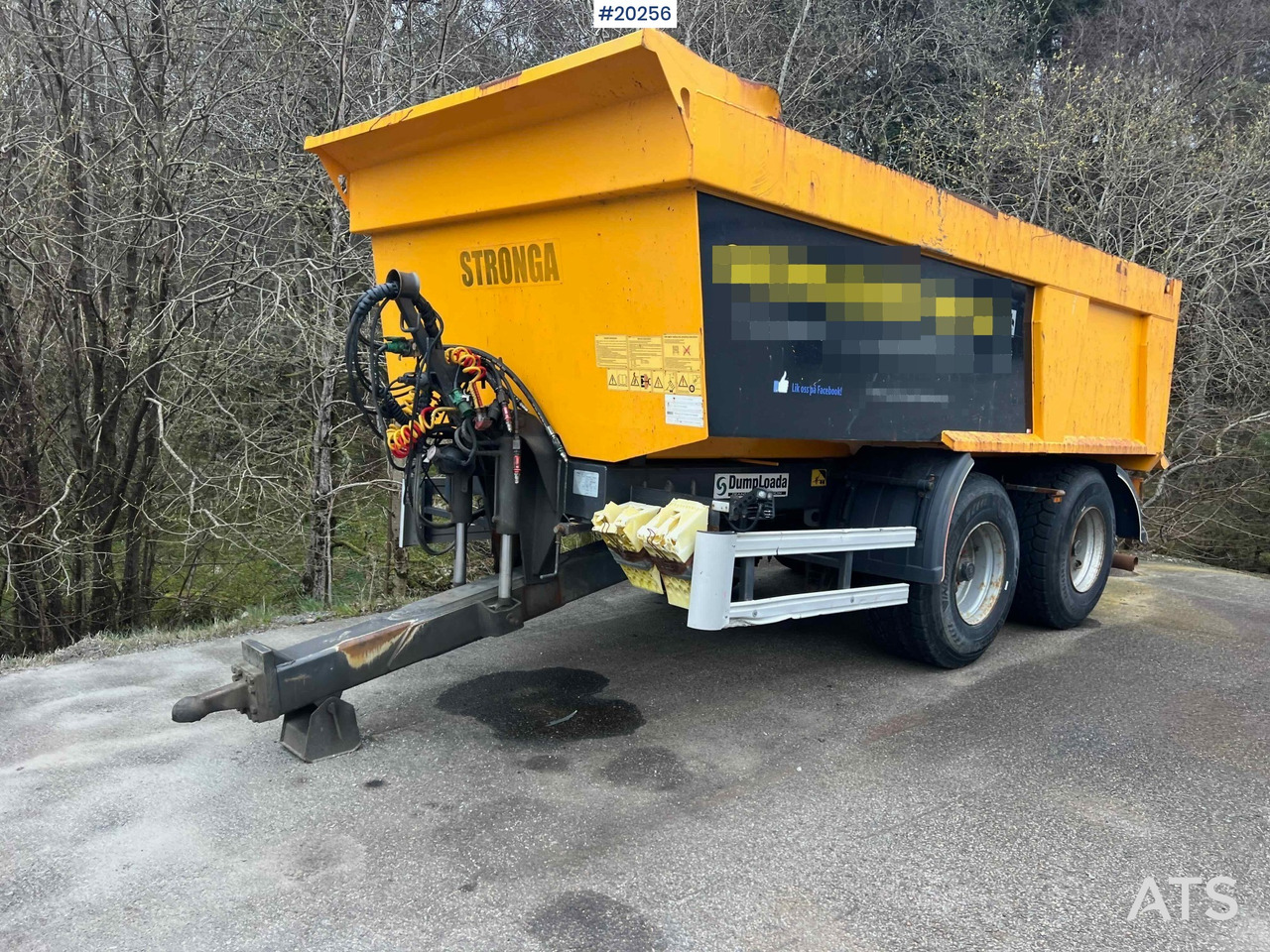 Stronga DL1200 - Xe ben đổ: hình 1 Stronga DL1200 - Xe ben đổ: hình 1