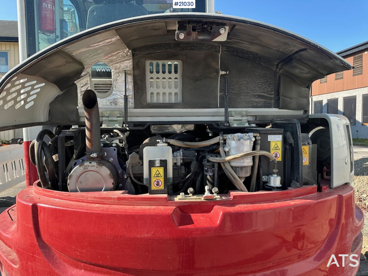 Máy xúc mini Takeuchi TB280FR: hình 24