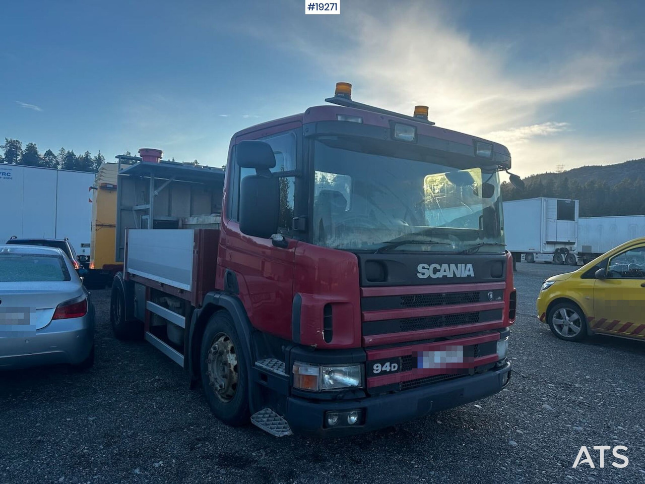 Scania P94 bufferbil m/ Euroskilt pute. Lav km - Tiện ích/ Xe đặc dụng, Xe tải: hình 1 Scania P94 bufferbil m/ Euroskilt pute. Lav km - Tiện ích/ Xe đặc dụng, Xe tải: hình 1