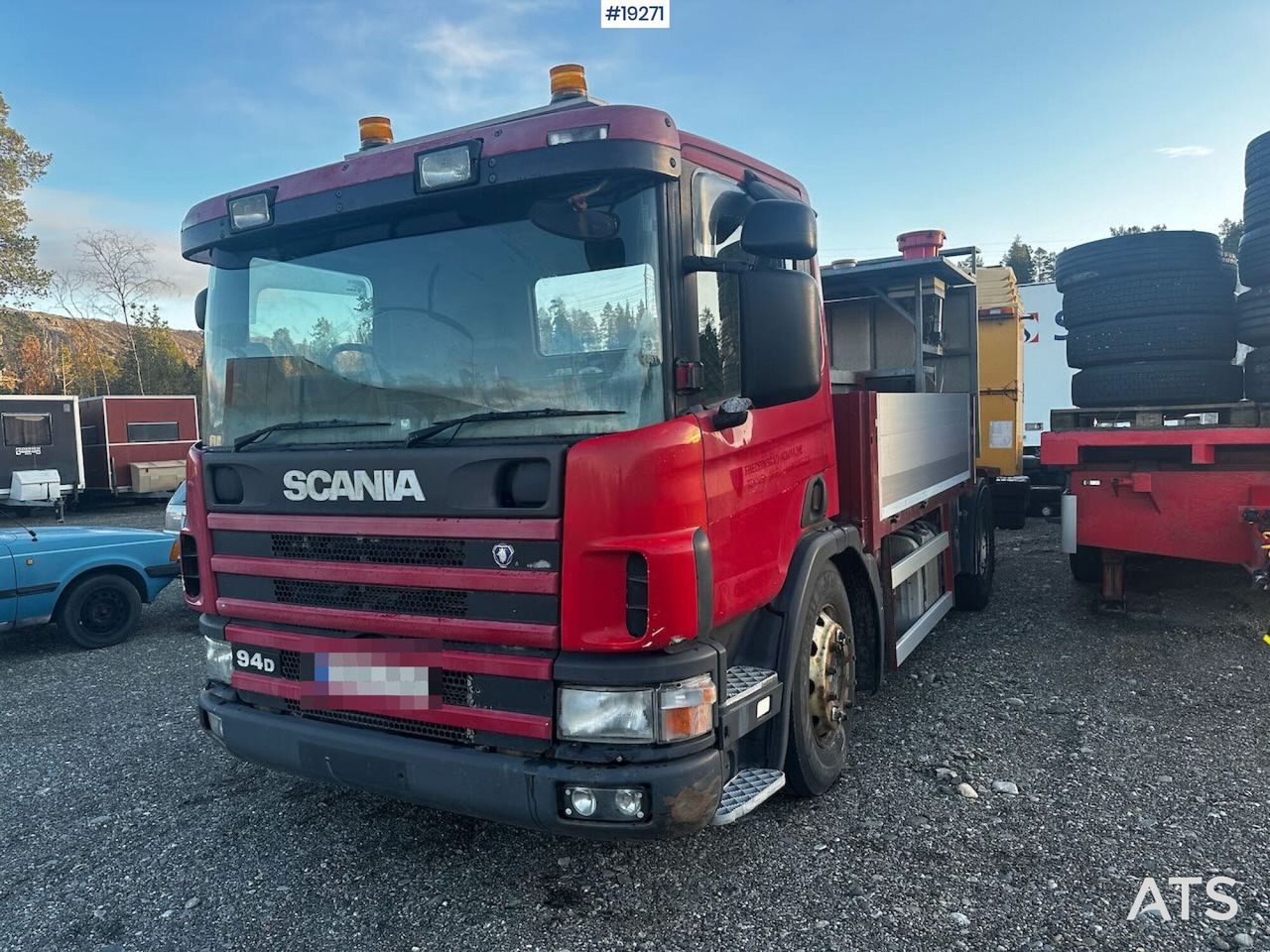 Scania P94 bufferbil m/ Euroskilt pute. Lav km - Tiện ích/ Xe đặc dụng, Xe tải: hình 3 Scania P94 bufferbil m/ Euroskilt pute. Lav km - Tiện ích/ Xe đặc dụng, Xe tải: hình 3