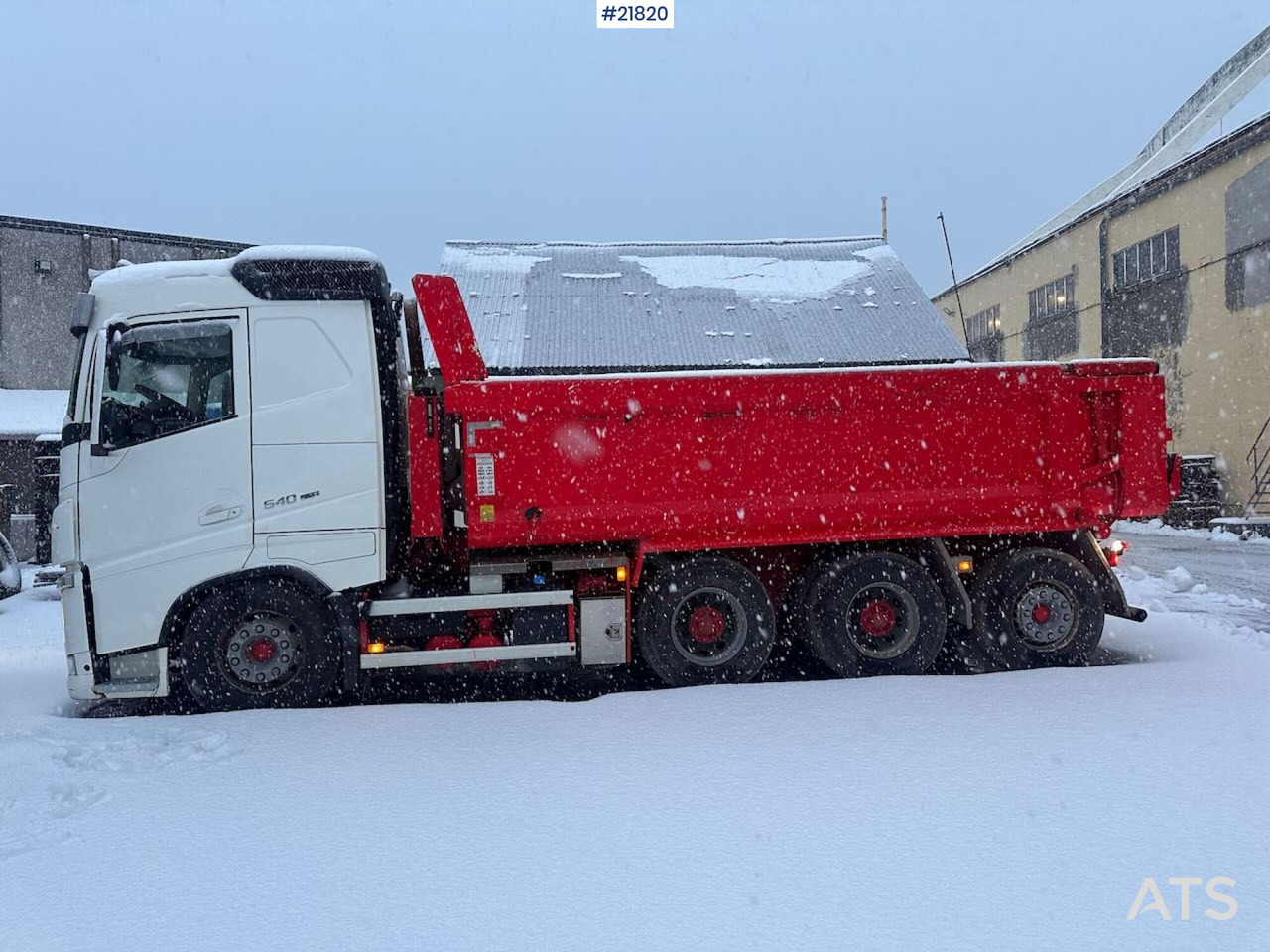 Volvo 2017 Volvo FH540 8x4 tippbil m/ ny dual clutch - Xe ben: hình 2 Volvo 2017 Volvo FH540 8x4 tippbil m/ ny dual clutch - Xe ben: hình 2