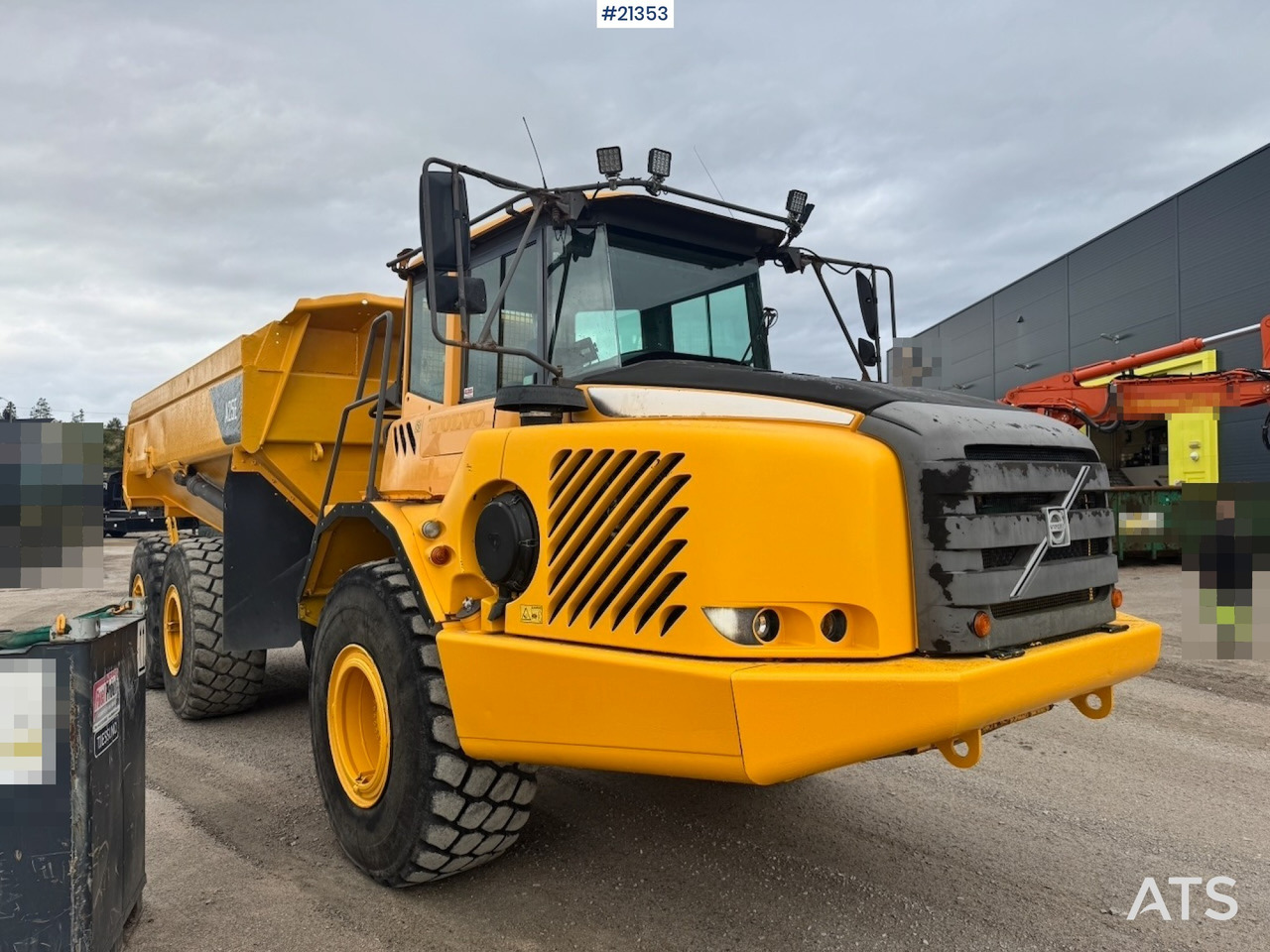 Xe ben đổ có khớp nối Volvo A25E Dumper: hình 8 Xe ben đổ có khớp nối Volvo A25E Dumper: hình 8