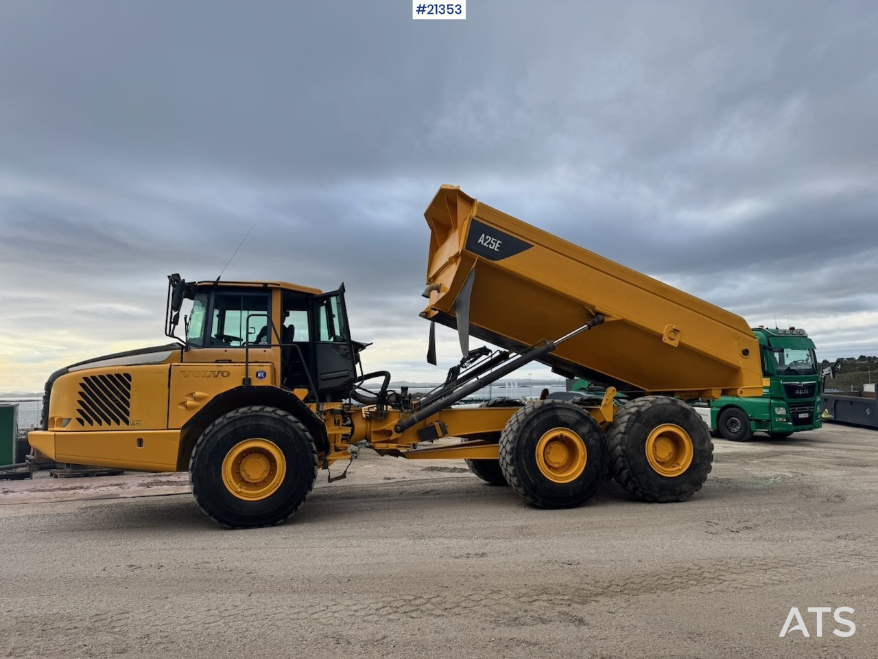 Xe ben đổ có khớp nối Volvo A25E Dumper: hình 35 Xe ben đổ có khớp nối Volvo A25E Dumper: hình 35