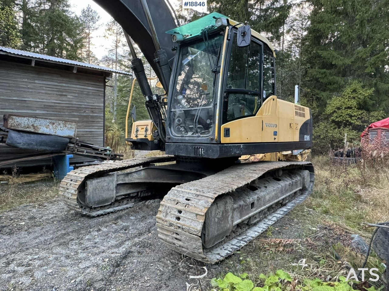 Máy xúc bánh xích Volvo EC210CL: hình 7