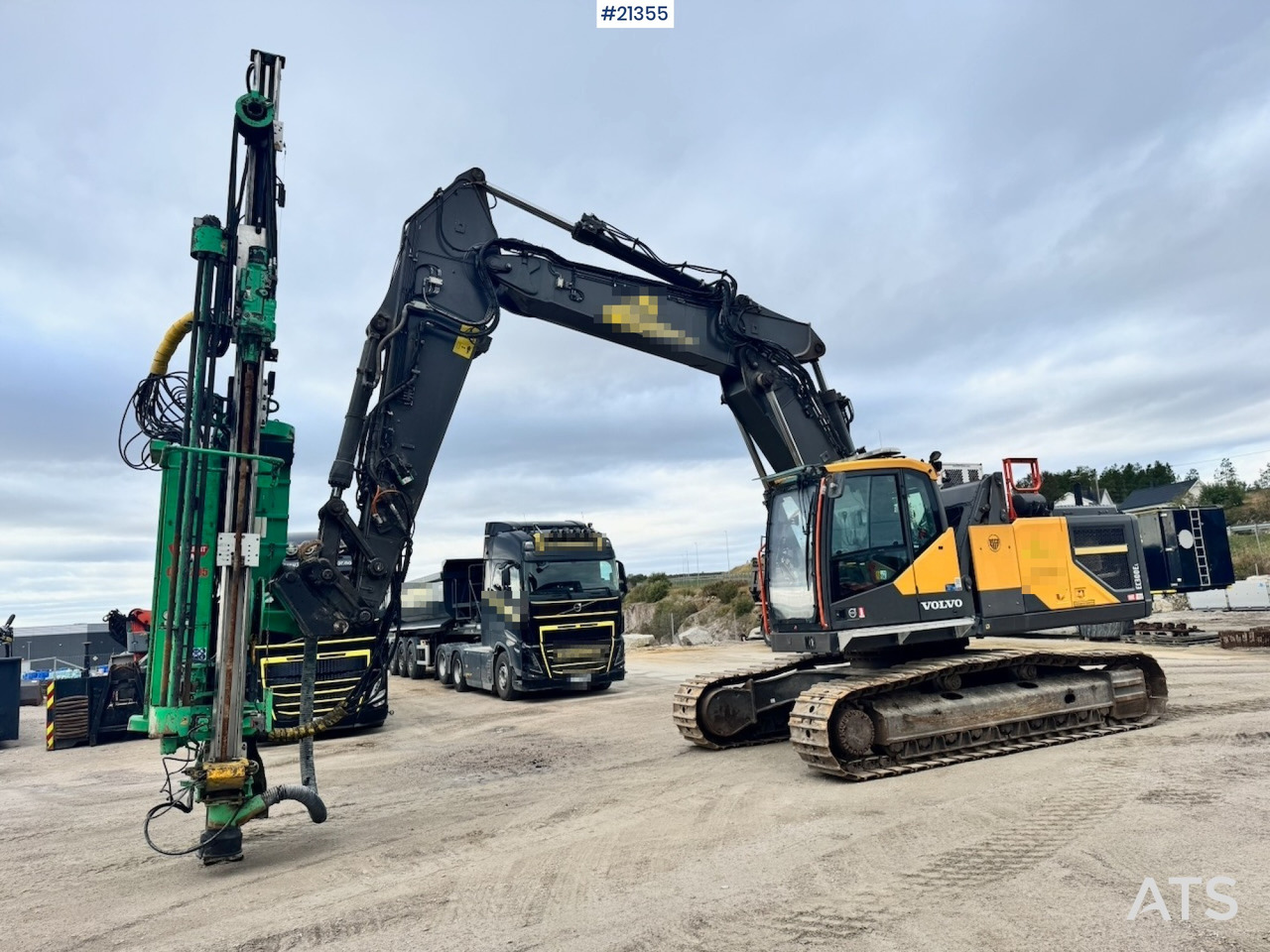 Volvo EC300 EL - Máy xúc bánh xích: hình 2 Volvo EC300 EL - Máy xúc bánh xích: hình 2