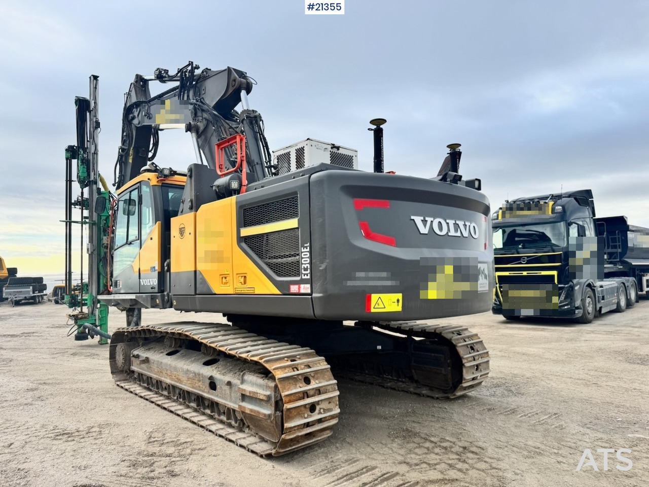 Volvo EC300 EL - Máy xúc bánh xích: hình 5 Volvo EC300 EL - Máy xúc bánh xích: hình 5