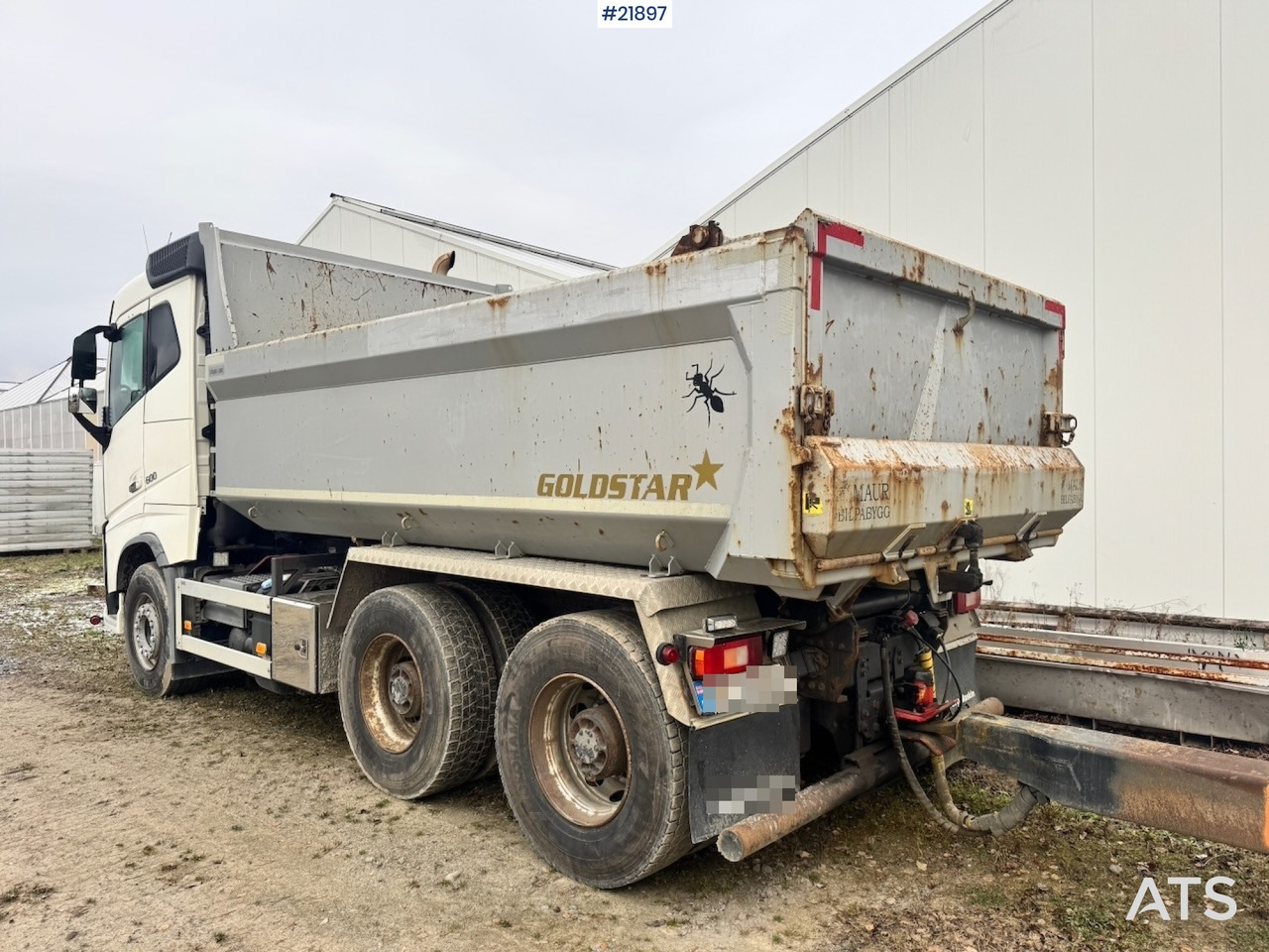 Volvo FH16 600 6x4 Tippbil. 280 000 km! SE VIDEO - Xe ben: hình 4 Volvo FH16 600 6x4 Tippbil. 280 000 km! SE VIDEO - Xe ben: hình 4