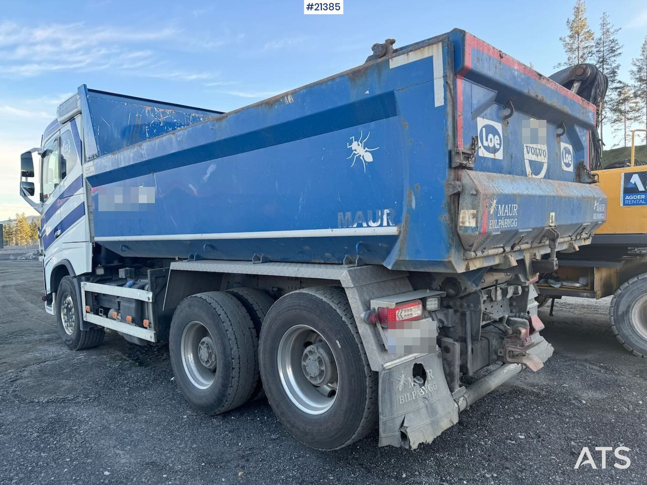 Volvo FH16 6x4 Tippbil - Xe ben: hình 3 Volvo FH16 6x4 Tippbil - Xe ben: hình 3