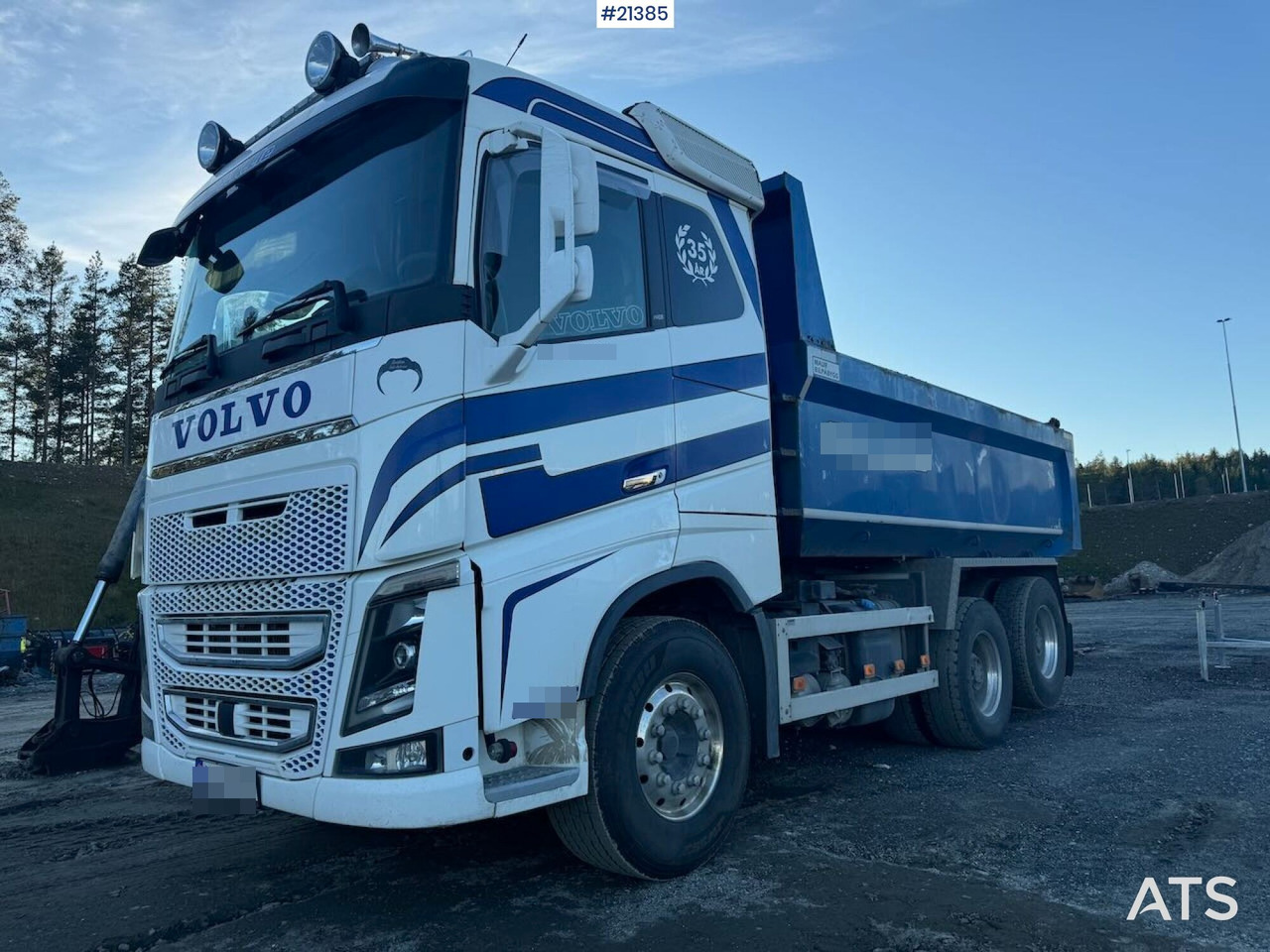 Volvo FH16 6x4 Tippbil - Xe ben: hình 1 Volvo FH16 6x4 Tippbil - Xe ben: hình 1