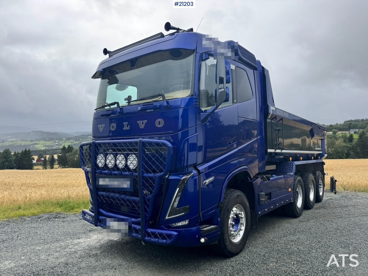Volvo FH16 - Xe ben: hình 1 Volvo FH16 - Xe ben: hình 1