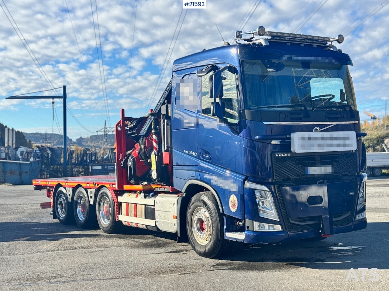 Volvo FH540 Kombibil - Xe cẩu tự hành: hình 4 Volvo FH540 Kombibil - Xe cẩu tự hành: hình 4