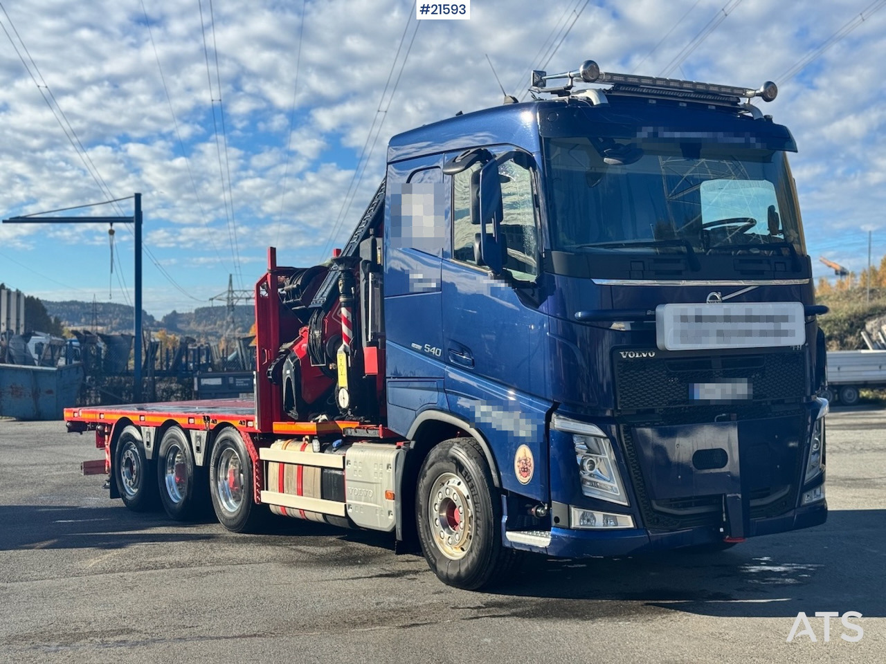 Volvo FH540 Kombibil - Xe cẩu tự hành: hình 3 Volvo FH540 Kombibil - Xe cẩu tự hành: hình 3