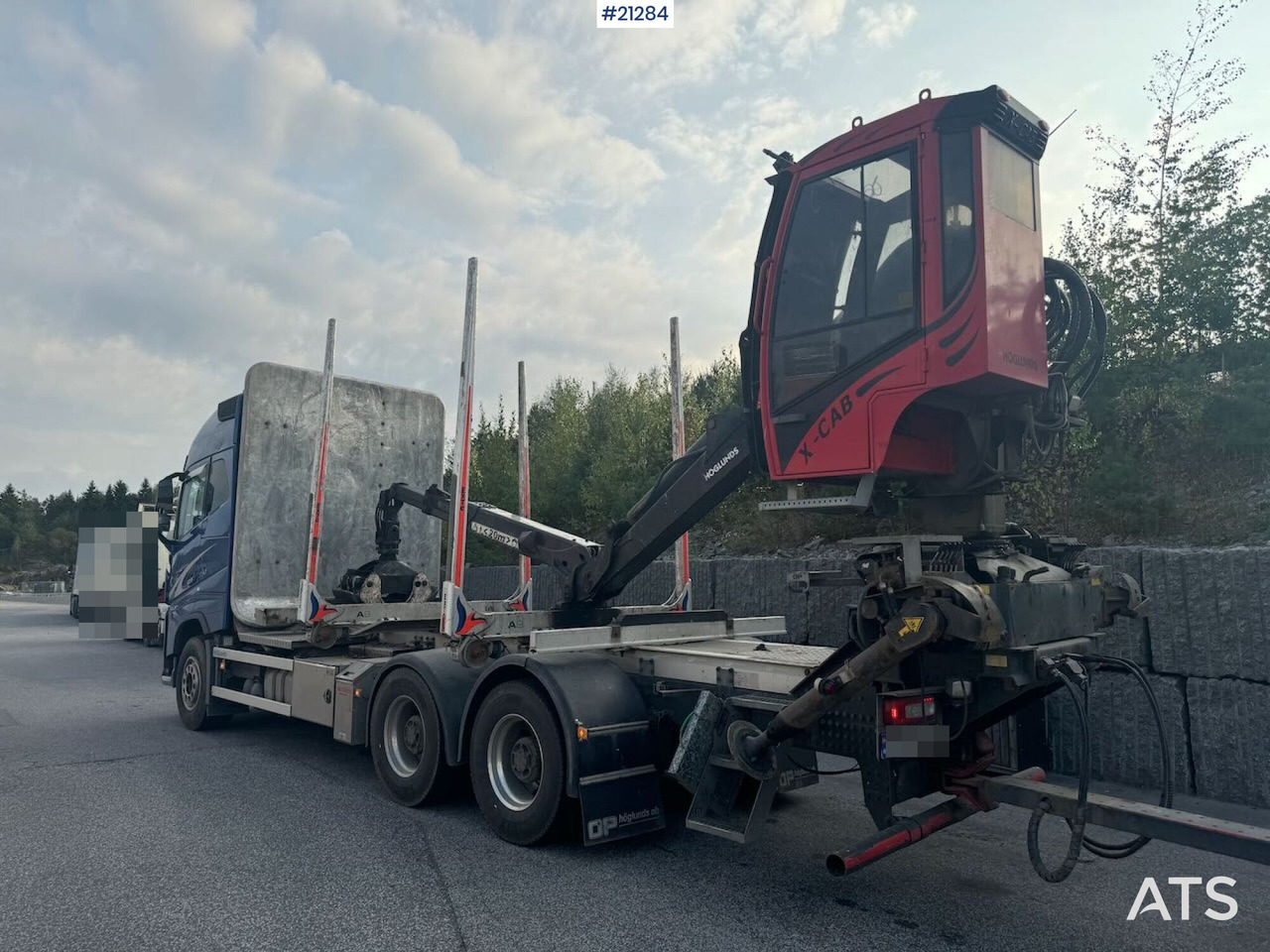 Volvo FH750 - Xe chở gỗ, Xe cẩu tự hành: hình 3 Volvo FH750 - Xe chở gỗ, Xe cẩu tự hành: hình 3