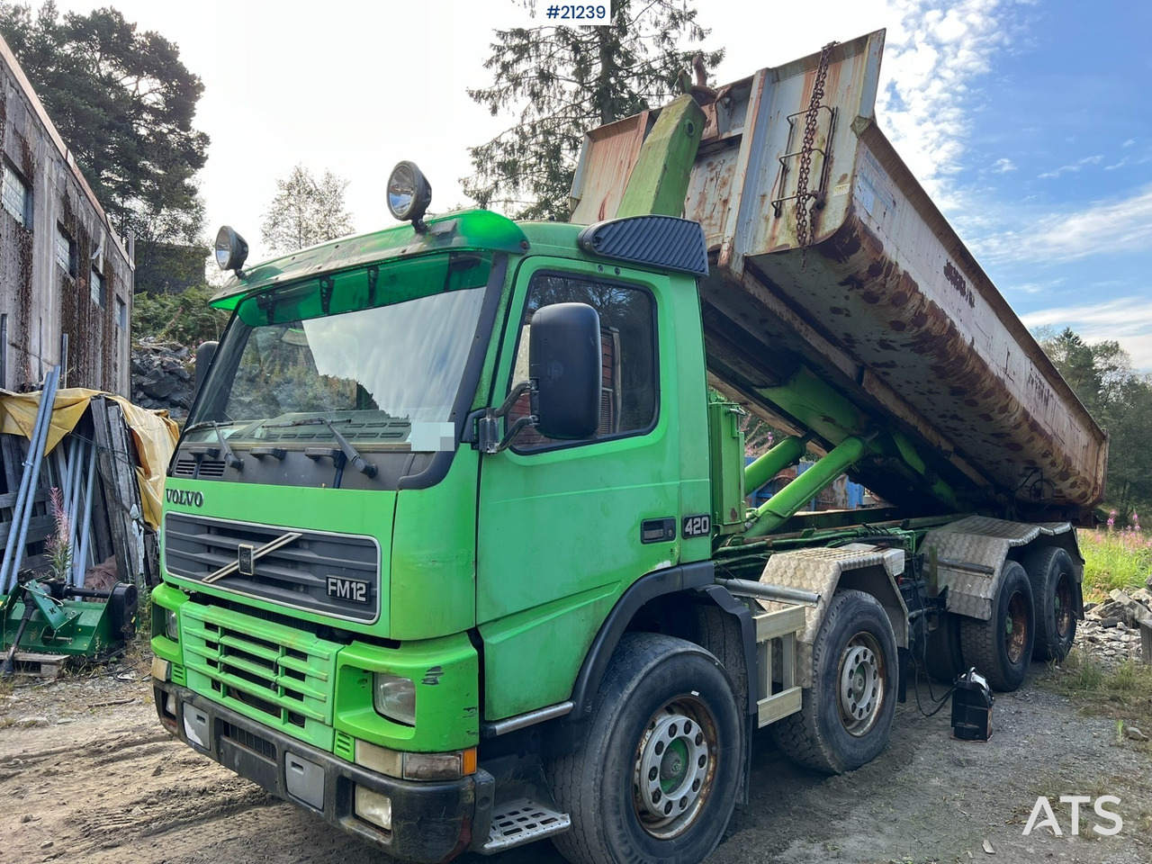 Volvo FM12 - Xe tải nâng móc: hình 1 Volvo FM12 - Xe tải nâng móc: hình 1