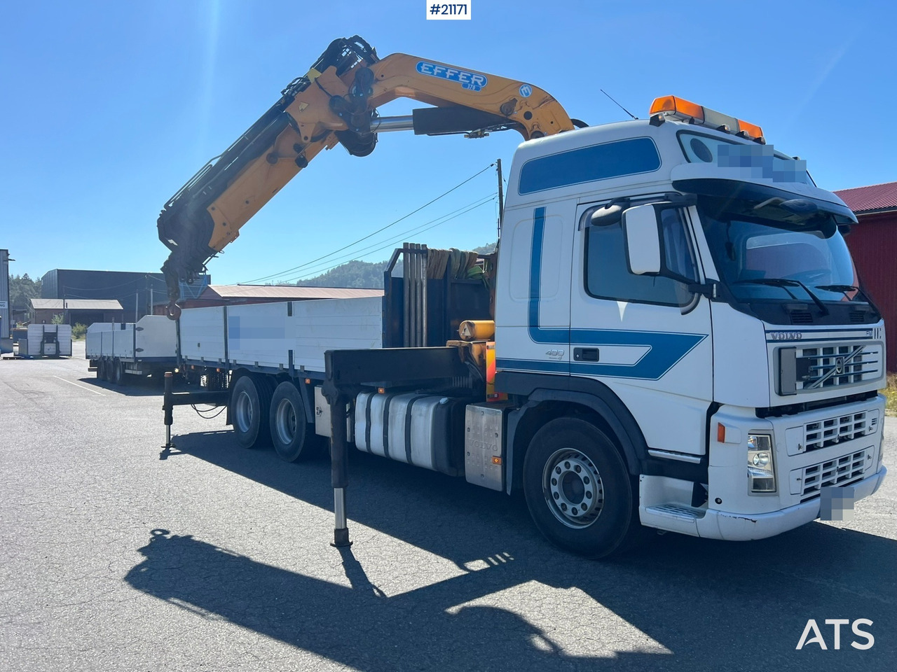 Xe cẩu tự hành Volvo FM480: hình 8