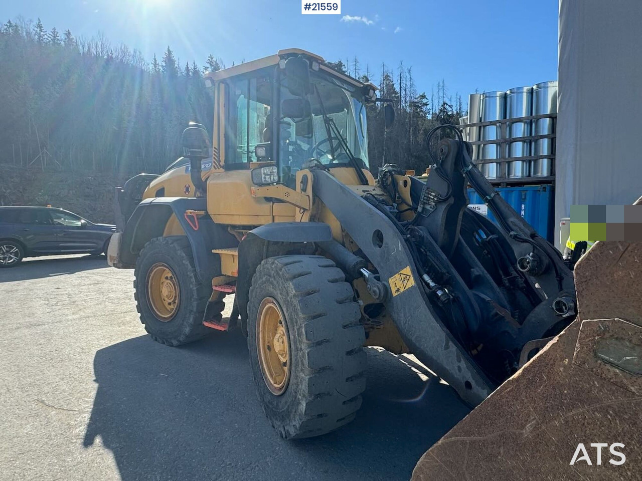 Volvo L60H Hjullaster - Máy xúc lật bánh lốp: hình 4 Volvo L60H Hjullaster - Máy xúc lật bánh lốp: hình 4