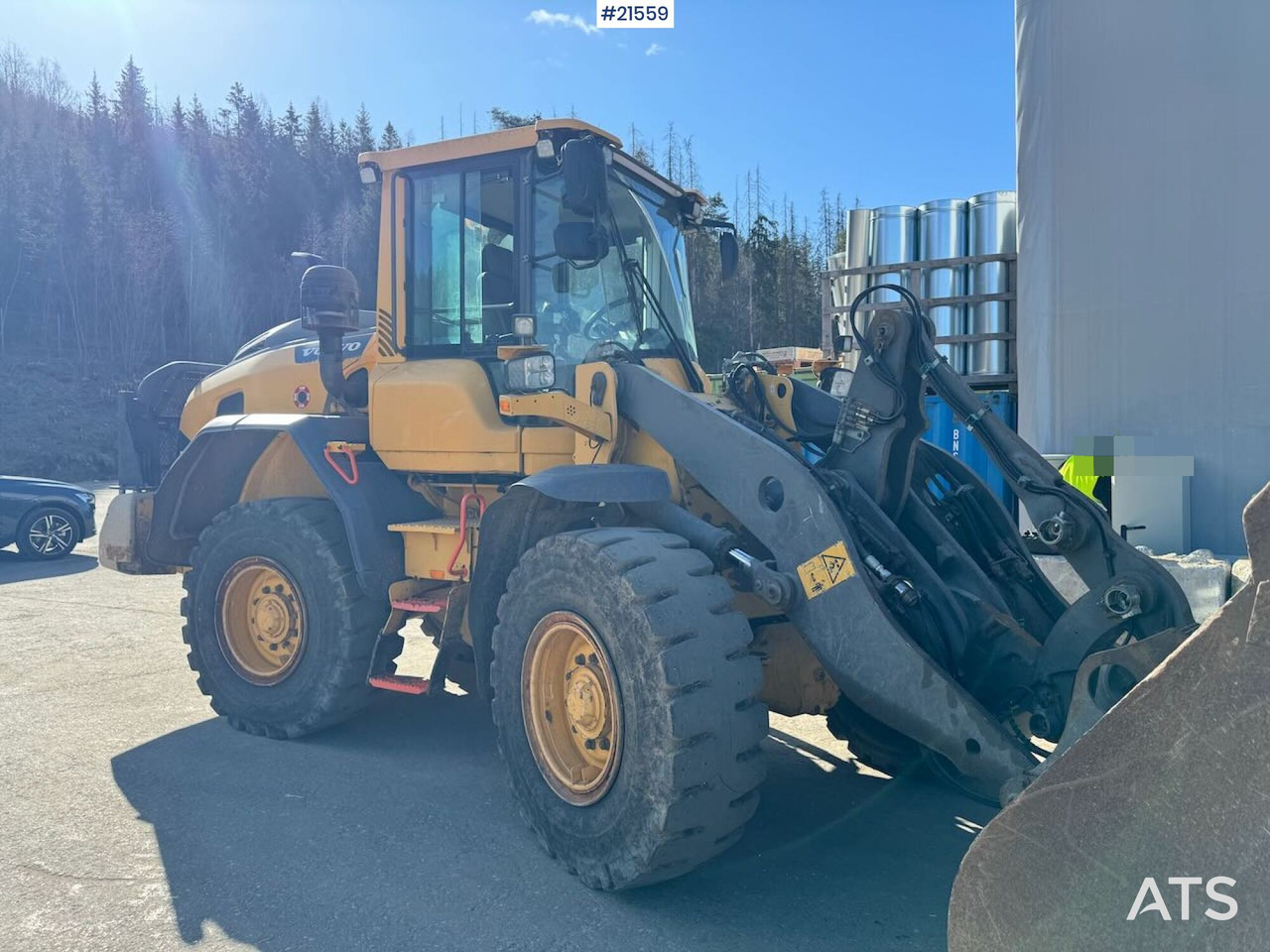 Volvo L60H Hjullaster - Máy xúc lật bánh lốp: hình 3 Volvo L60H Hjullaster - Máy xúc lật bánh lốp: hình 3