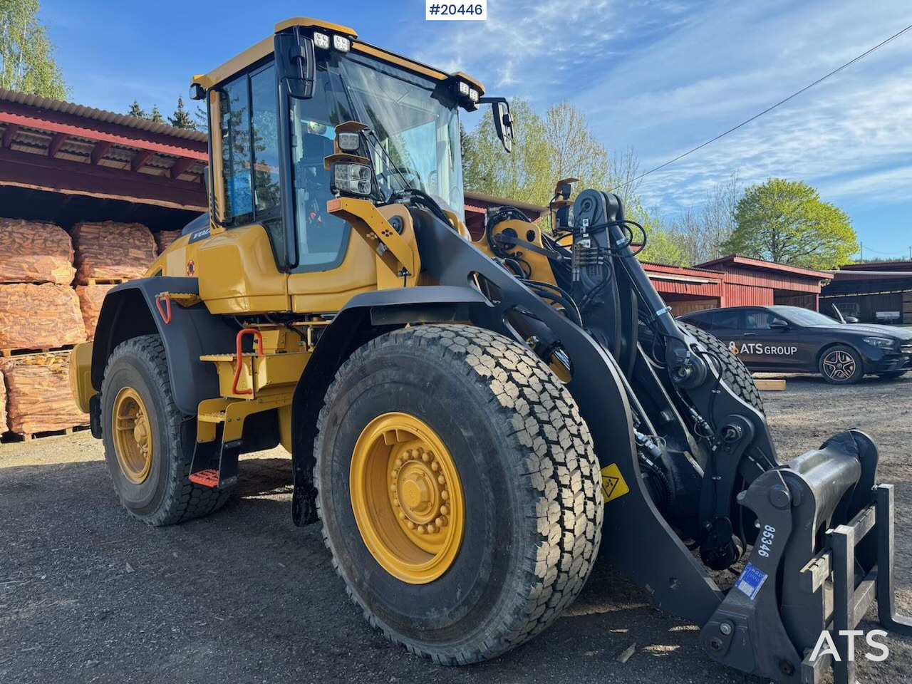 Volvo L70H - Máy xúc lật bánh lốp: hình 4 Volvo L70H - Máy xúc lật bánh lốp: hình 4