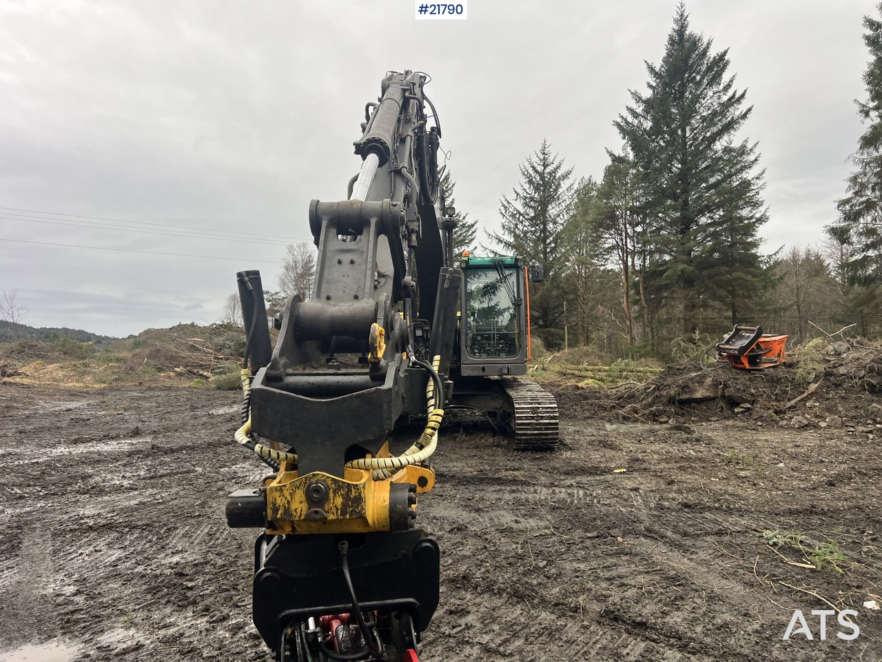 Volvo ec210cl gravemaskin m/ rototilt, pusseskuffe og tannskuffe - Máy xúc: hình 3 Volvo ec210cl gravemaskin m/ rototilt, pusseskuffe og tannskuffe - Máy xúc: hình 3