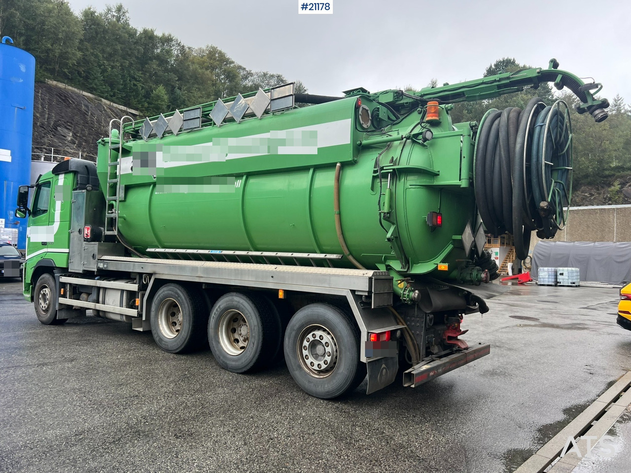 Volvo fh500 8x4 Slamsuger m/ 2010 Inter consult påbygg - Xe tải chân không: hình 3 Volvo fh500 8x4 Slamsuger m/ 2010 Inter consult påbygg - Xe tải chân không: hình 3