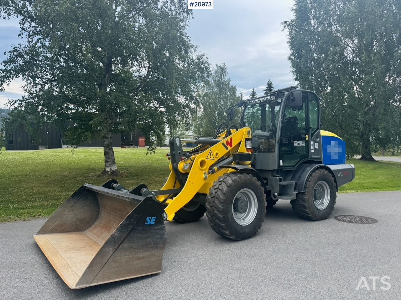 Wacker Neuson RL70 - Máy xúc lật bánh lốp: hình 2 Wacker Neuson RL70 - Máy xúc lật bánh lốp: hình 2