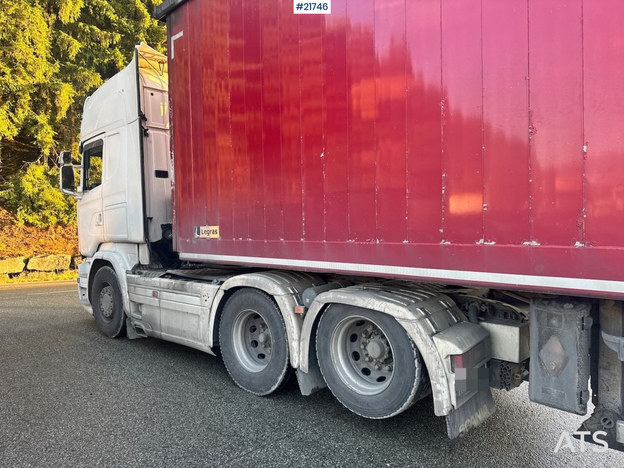 Scania R580 6x2 Trekkvogn m/ hydraulikk - Xe đầu kéo: hình 3 Scania R580 6x2 Trekkvogn m/ hydraulikk - Xe đầu kéo: hình 3