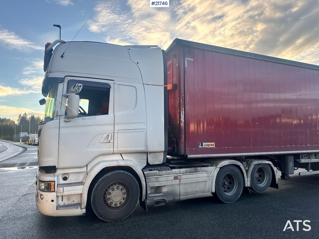 Scania R580 6x2 Trekkvogn m/ hydraulikk - Xe đầu kéo: hình 2 Scania R580 6x2 Trekkvogn m/ hydraulikk - Xe đầu kéo: hình 2