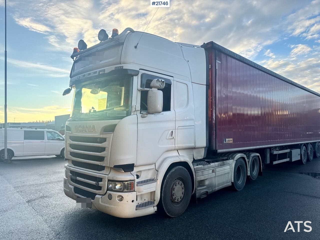 Scania R580 6x2 Trekkvogn m/ hydraulikk - Xe đầu kéo: hình 1 Scania R580 6x2 Trekkvogn m/ hydraulikk - Xe đầu kéo: hình 1