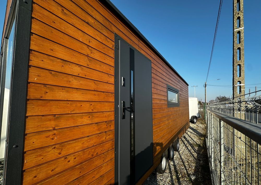 Boro Drewniany DOMEK MOBILNY na przyczepie 7,5m x 2,5m - Xe cắm trại: hình 2 Boro Drewniany DOMEK MOBILNY na przyczepie 7,5m x 2,5m - Xe cắm trại: hình 2