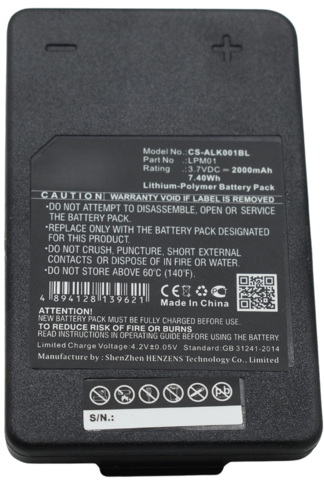 Compatible Autec Battery LPM01, R0BATT00E10A0 - Ắc quy cho Cẩu gấp: hình 5 Compatible Autec Battery LPM01, R0BATT00E10A0 - Ắc quy cho Cẩu gấp: hình 5