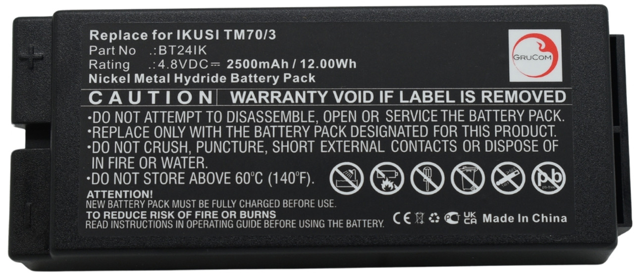Compatible battery Ikusi 2305271, BT24IK - Ắc quy cho Cẩu gấp: hình 3 Compatible battery Ikusi 2305271, BT24IK - Ắc quy cho Cẩu gấp: hình 3