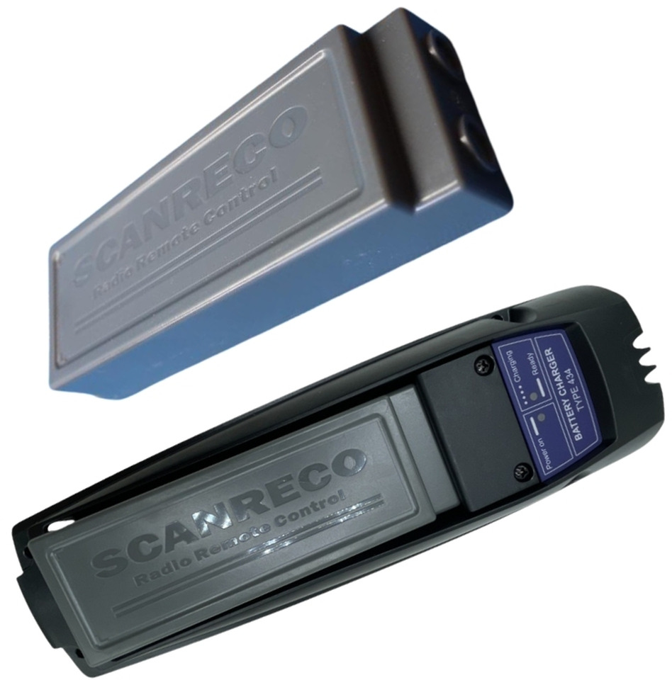 ORIGINAL SCANRECO PACK: 2 BATTERIES + 1 CHARGER OCB - Linh kiện điện cho Cẩu gấp: hình 2 ORIGINAL SCANRECO PACK: 2 BATTERIES + 1 CHARGER OCB - Linh kiện điện cho Cẩu gấp: hình 2