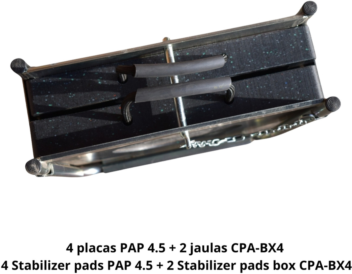 4 Stabilizer Pads PAP 4.5 + 2 Boxes CPA-BX4 OF-3-4P2J - Phụ tùng cho Cẩu gấp: hình 3 4 Stabilizer Pads PAP 4.5 + 2 Boxes CPA-BX4 OF-3-4P2J - Phụ tùng cho Cẩu gấp: hình 3