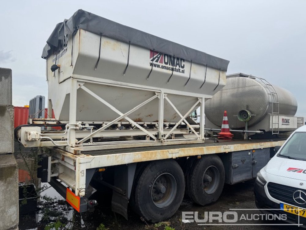 1988 JUMBO TV280C Tri-axle Split Spreader Trailer, Watertank, Hatz 1D41C engine, Conveyorbelt (Dutch Export Docs. Available) - Rơ moóc đẳng nhiệt: hình 3 1988 JUMBO TV280C Tri-axle Split Spreader Trailer, Watertank, Hatz 1D41C engine, Conveyorbelt (Dutch Export Docs. Available) - Rơ moóc đẳng nhiệt: hình 3