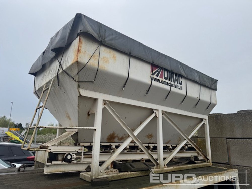 1988 JUMBO TV280C Tri-axle Split Spreader Trailer, Watertank, Hatz 1D41C engine, Conveyorbelt (Dutch Export Docs. Available) - Rơ moóc đẳng nhiệt: hình 2 1988 JUMBO TV280C Tri-axle Split Spreader Trailer, Watertank, Hatz 1D41C engine, Conveyorbelt (Dutch Export Docs. Available) - Rơ moóc đẳng nhiệt: hình 2