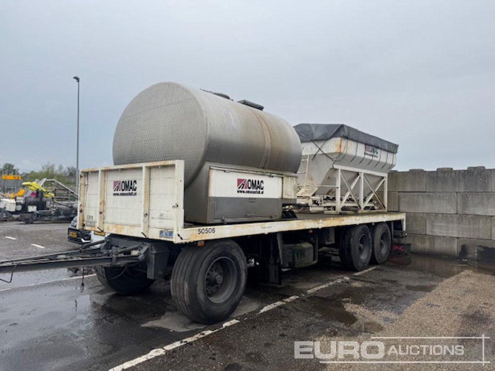 1988 JUMBO TV280C Tri-axle Split Spreader Trailer, Watertank, Hatz 1D41C engine, Conveyorbelt (Dutch Export Docs. Available) - Rơ moóc đẳng nhiệt: hình 1 1988 JUMBO TV280C Tri-axle Split Spreader Trailer, Watertank, Hatz 1D41C engine, Conveyorbelt (Dutch Export Docs. Available) - Rơ moóc đẳng nhiệt: hình 1