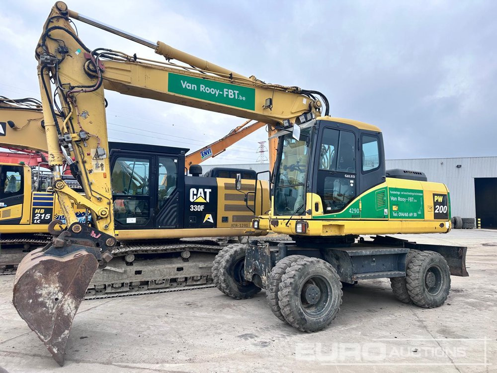 2009 Komatsu PW200-7H - Máy xúc bánh lốp: hình 1 2009 Komatsu PW200-7H - Máy xúc bánh lốp: hình 1