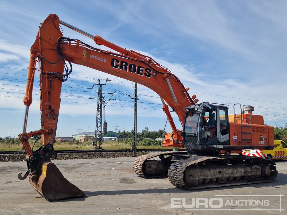 2010 Hitachi ZX470LCH-3 - Máy xúc bánh xích: hình 1 2010 Hitachi ZX470LCH-3 - Máy xúc bánh xích: hình 1