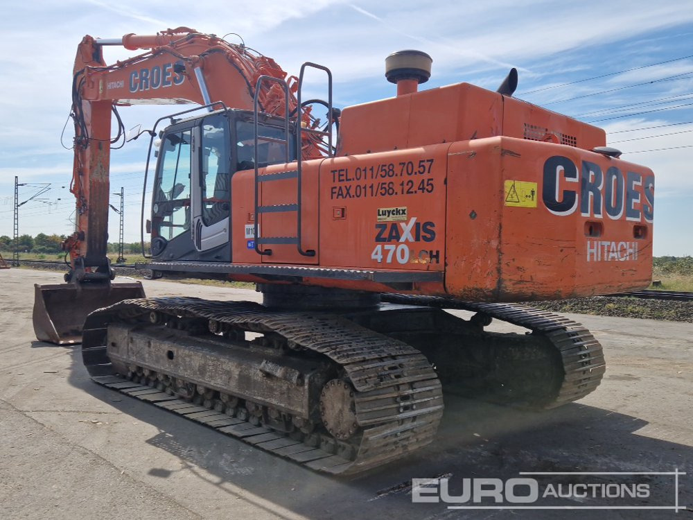 2010 Hitachi ZX470LCH-3 - Máy xúc bánh xích: hình 3 2010 Hitachi ZX470LCH-3 - Máy xúc bánh xích: hình 3