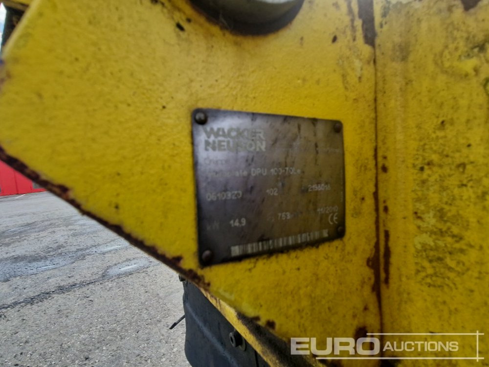 Máy nhựa đường 2010 Wacker Neuson DPU 100-70LE: hình 10